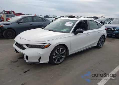 2025 Honda Civic Hybrid Sport Touring z USA, uszkodzony, nr VIN 19XFL4H94SE002050